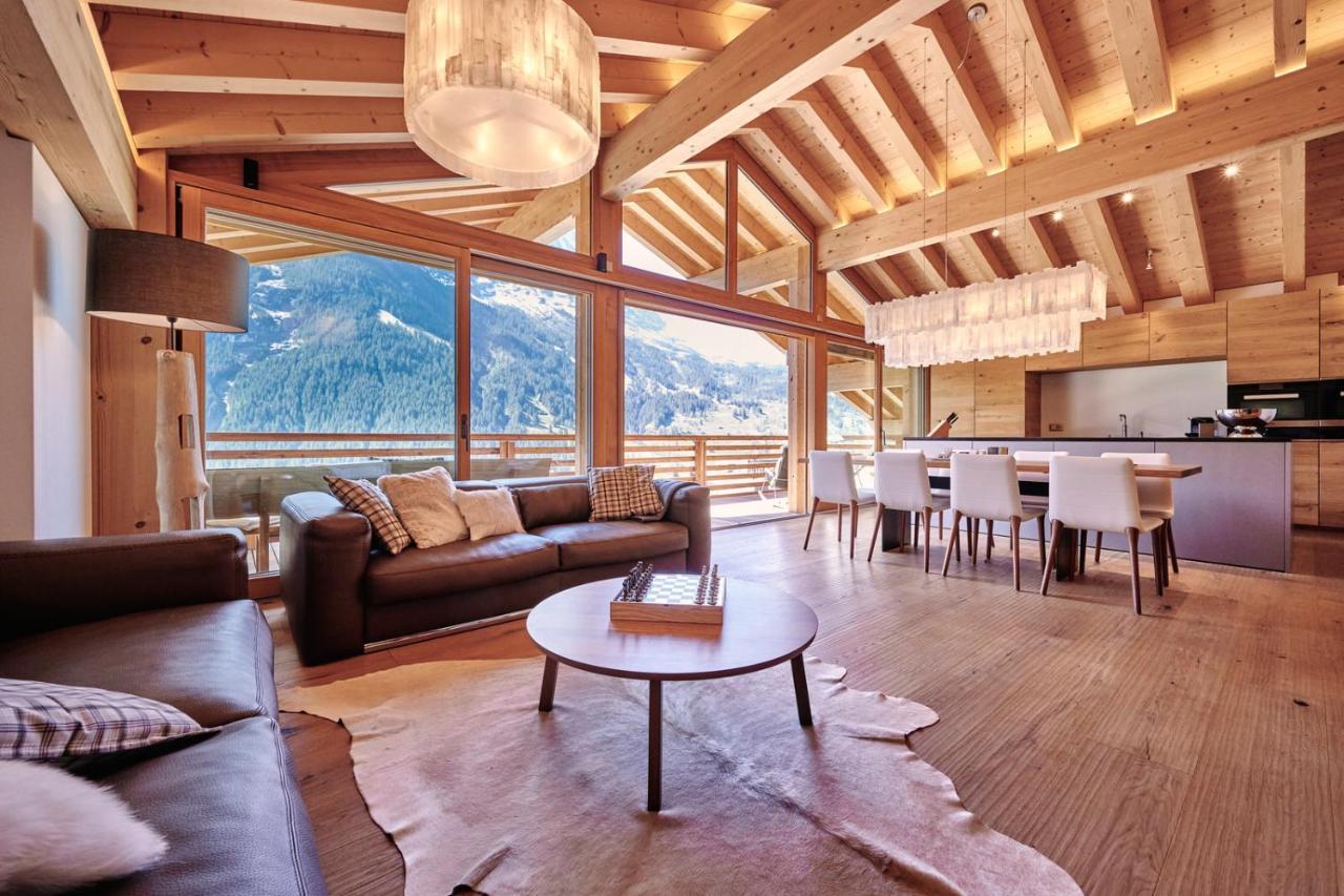 The Grindelwald Penthouse - Grindelhomes المظهر الخارجي الصورة